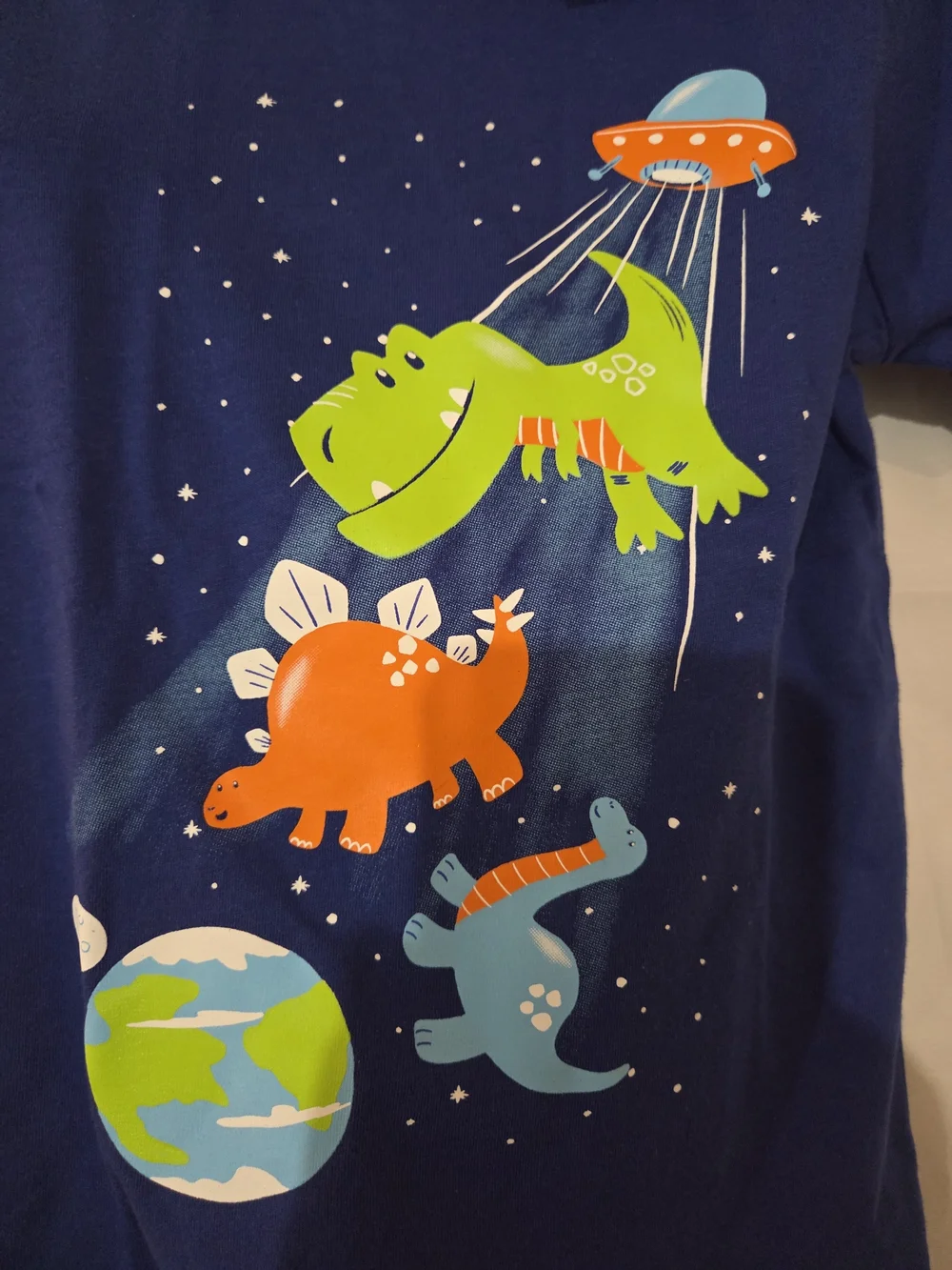 Navy Blue Dino Space Set